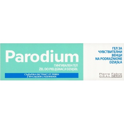 Pierre Fabre Parodium Gel pro zklidnění citlivých dásní 50 ml