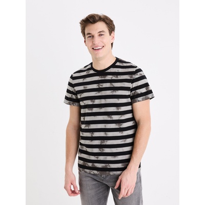 Celio Черна мъжка риза на райета Celio Geudi Celio | Cheren | МЪЖЕ | S