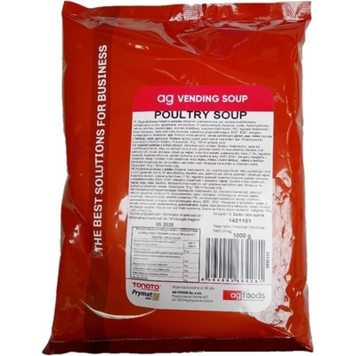 AG Foods Instantní polévka s kuřecí příchutí 1 kg