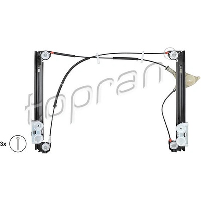Mechanizmus zdvíhania okna TOPRAN 501 831