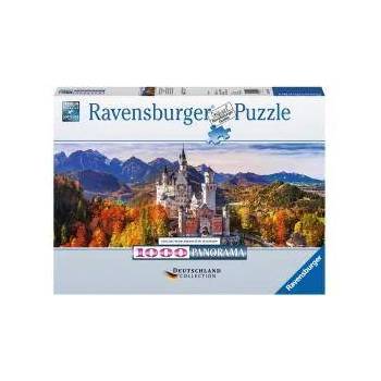 Ravensburger Пъзел Ravensburger 1000 части - Нойшванщайн замък Бавария, 7015161