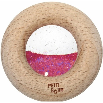 Petit Boum Senzorické chrastítko Růžová