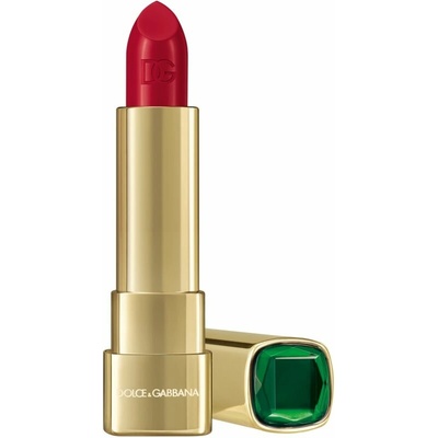 Dolce&Gabbana Gemstone Lipstick lesklý rúž 420 Emerald Scarlet 3,5 g