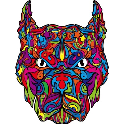 IZMAEL Drevené Pitbull/S 96 dielov