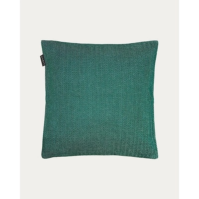 Linum SHEPARD deep emerald green 50 x 50 cm