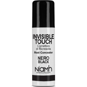 Niamh HairKoncept Black Invisible Touch Root Concealer korektor v spreji čierny 75 ml
