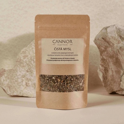 Cannor Adaptogení přírodní bylinná směs čistá mysl 50 g