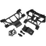 Traxxas Body mounts, front & rear/ 3x12mm CS (4)/ 3x12mm shoulder screw (2)/ 3x10mm flat TRX8615 (TRX8615)