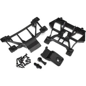 Traxxas Body mounts, front & rear/ 3x12mm CS (4)/ 3x12mm shoulder screw (2)/ 3x10mm flat TRX8615 (TRX8615)