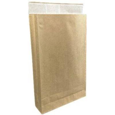 Poštovní taška hnědá FlexiPAK 260x70x410+50 mm klopa