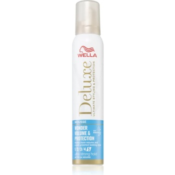 Wella Deluxe Wonder Volume & Protection пяна втвърдител за обем 200ml