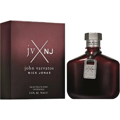 John Varvatos Nick Jonas JVxNJ Silver toaletná voda pánska 75 ml