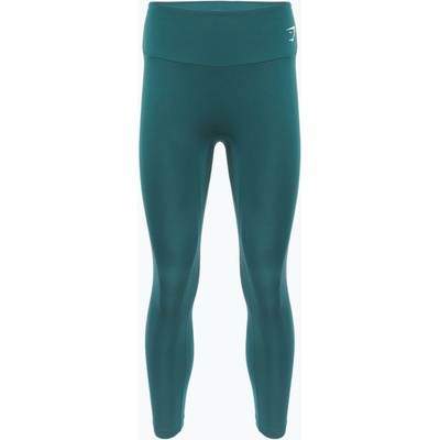 GYMSHARK Dámské fitness legíny 7/8 zelená
