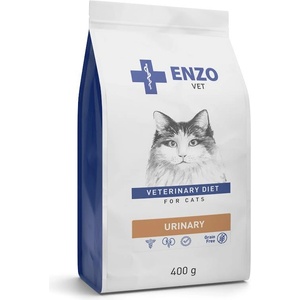ENZO VET urinary Диетична, пълноценна суха храна за котки с заболявания на пикочната система 400 г