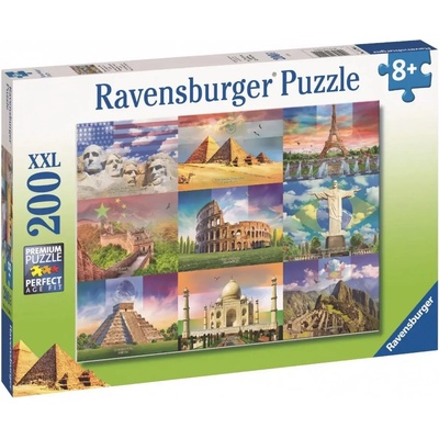 Ravensburger - Puzzle Monumental buildings 200 - 200 piese