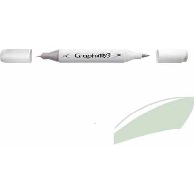 Lihová fixa GRAPH'IT oboustranná Brush & Fine, Celaddon
