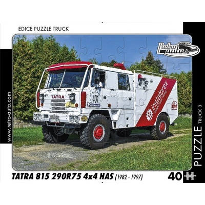RETRO-AUTA TRUCK č.3 Tatra 815 290R75 4x4 HAS 1982-1997 40 dielov