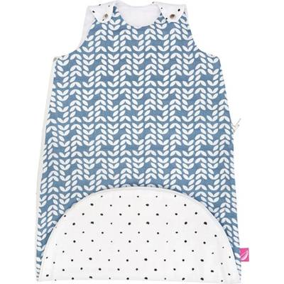 MOTHERHOOD Vak spací 2v1 ZIP A Round Beige mušelínový Blue Classics