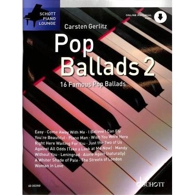 Pop Ballads 2 16 Pop Ballad pre klavír