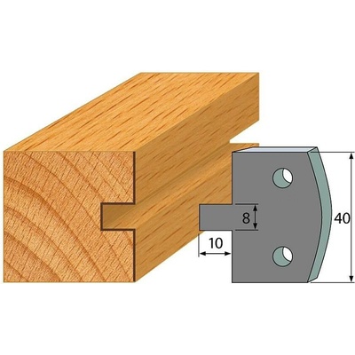 IGM Professional IGM Profil 094 - pár obmedzovačov 40x4mm SP F027-094