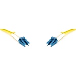 Gigalight Дуплексен оптичен пач кабел с 4 x LC/UPC конектори, 3 mm дуплексна жица 9/125 LSZH, 1 m LCU-LCU-SM-1M-D (LCU-LCU-SM-1M-D)