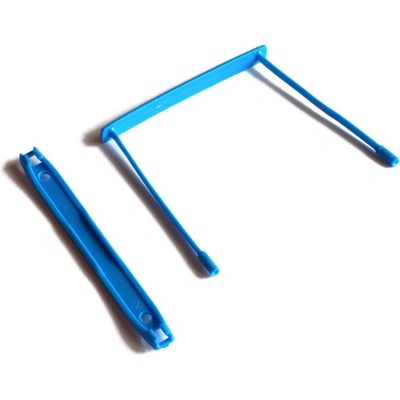 Скоби за архивиране AD Class PVC 100 бр. Сив (PVC 100)