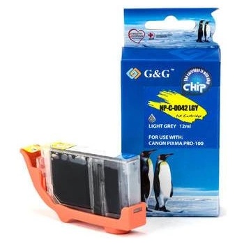 Compatible ГЛАВА ЗА CANON PIXMA PRO 100 - Light Grey - ink tank - WITH CHIP / С ЧИП - /42/ - CLI-42LGY (CLI42LGY) - 6391B001 - PN NC-C-0042LGY/C - G&G (NC-C-0042LGY)