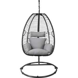  ЛЮЛКА ВИСЯЩ СТОЛ ГРАДИНСКА 52482e 113х210см СИВА С ВЪЗГЛАВНИЦИ (52482e)