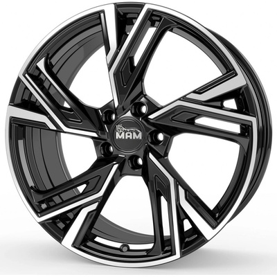 MAM RS5 8,5x19 5x112 ET45 black polished
