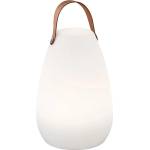 Fischer & Honsel LED настолна лампа в бяло и кафяво (височина 26 cm) Ruby - Fischer & Honsel (850143)