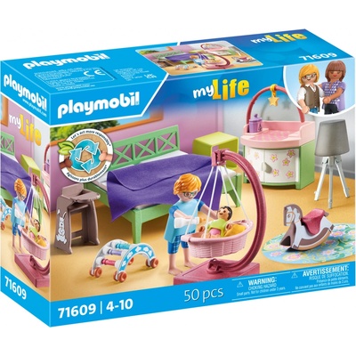 Playmobil 71609 Ložnice s dětským koutkem