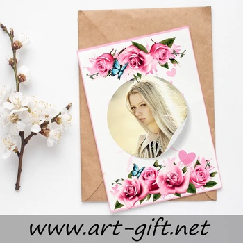 Image 1 of Art gift Картичка Рози