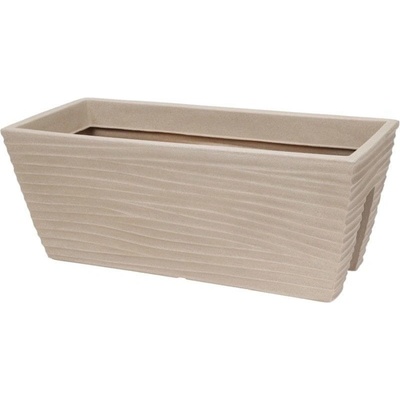 Progarden Květináč hranatů 59 x 26 x 24 cm béžová