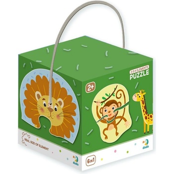 Image 1 of dodo - Пъзел 2-3-4 - комплект 6 бр. - Животни