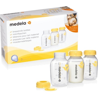 MEDELA Sada lahviček na uskladnění mléka 150ml 3ks