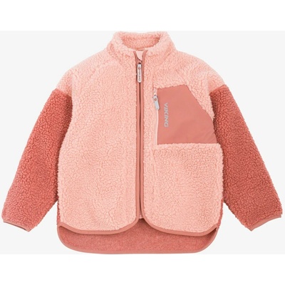 Viking Playtime Pile Midlayer Jacket pink