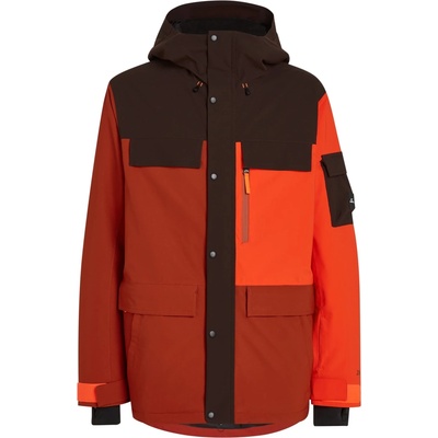 O'Neill Мъжко ски яке O'neill FWC' Peak Pro Snow Jacket Ski jacket - Bonfire Colour Block - размер M (004-7089-0112)