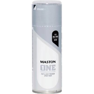MASTON One - akrylová - RAL 7040 S - Šedá okenná satén - 400 ml