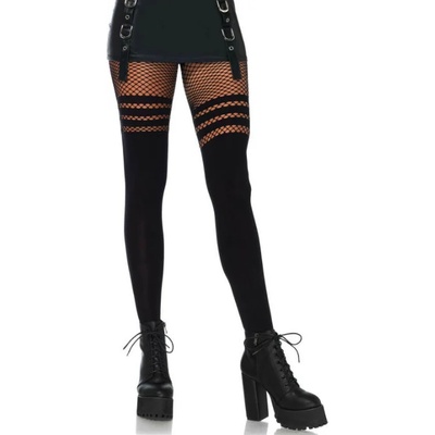 Leg avenue - leg avenue hosiery Leg avenue pantyhouse wit fisnhet stripes