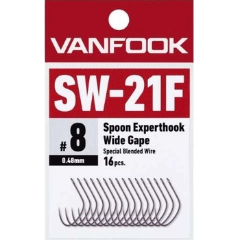 Vanfook SV-21F Spoon Experthook Wide Gape vel.8 16 ks