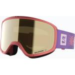 Salomon Детска скиорска маска Salomon Rio S2 sun kissed coral/flash gold