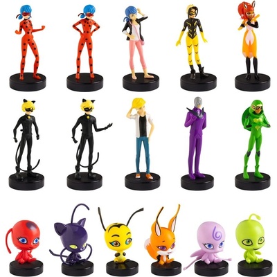 PMI Фигурка-печат P. M. I. - Miraculous Калинката и Котарака, асортимент (MLB5010)