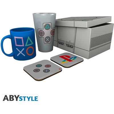 Play station gift package coaster cup 500 ml