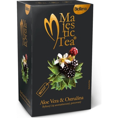 Biogena Majestic Tea Aloe Vera Ostružina 20 x 2,5 g