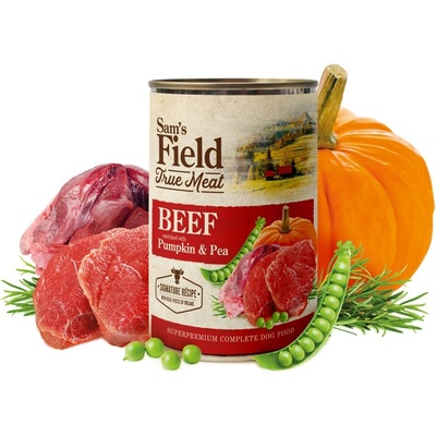 Sam's Field Adult True Beef with Pumpkin & Pea 400 g