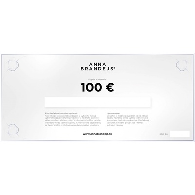 Voucher na nákup v hodnote 100 €