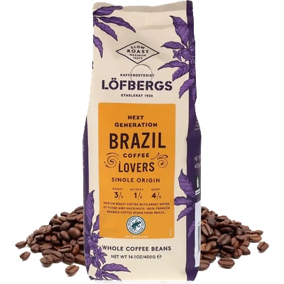 Löfbergs | Brazil - 400 г кафе на зърна
