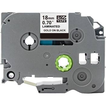 COMPATIBLE Лента лам. Brother TZE344 GO/BK 18/8 съв (HTZE344)