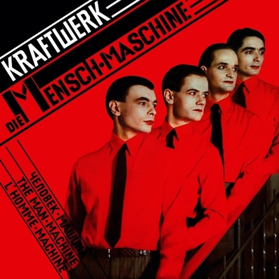 KRAFTWERK - THE MAN-MACHINE - RED VINYL LP