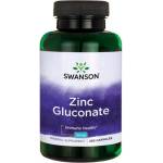 Swanson Zinc Gluconate, 50 mg, 250 капсули, Swanson (SW206)